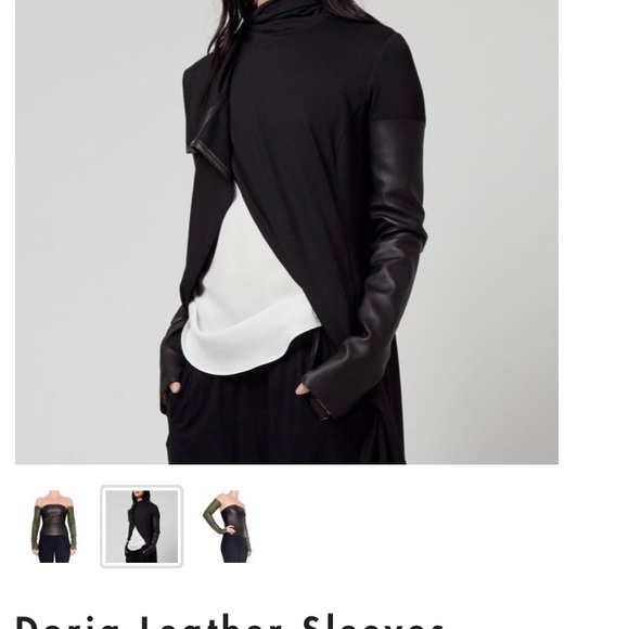 ISO🚨 SHARE 🚨 Elaine Kim Doria Leather Sleeves - Picture 2 of 2